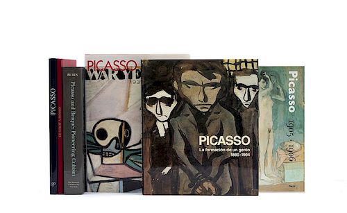 Nash, Steven A / Rubin, William / Ocaña, María Teresa / Palau i Fabre, Josep. Libros sobre Pablo Picasso. Piezas: 6.