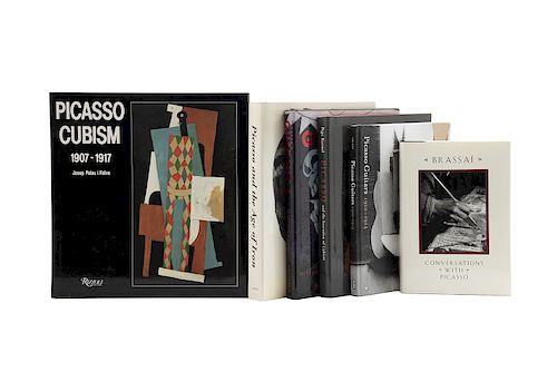 Palau i Fabre, Josep / Giménez, Carmen / Karmel, Pepe / Miller, Henry / Umland, Anne... Libros sobre Pablo Picasso. Piezas: 6.