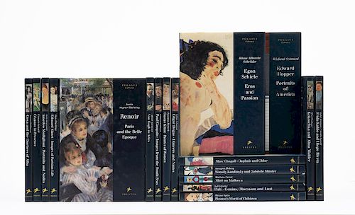Colección de Libros de Pegasus Library. Germany: Prestel, 1994 - 1999. Pzs: 18.