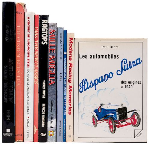 Pritchard, Anthony / Frankreich, Mülhausen / Wood, Jonathan / Emptas, Thierry... Libros sobre Automovilismo y Carreras. Piezas: 10.