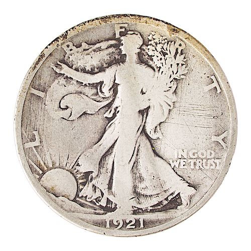 U.S. WALKING LIBERTY 50C COIN COMPLETE SET