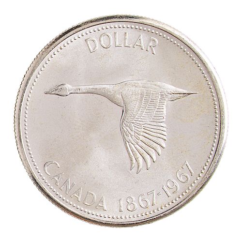 CANADA 1967 SILVER $1 COINS