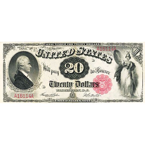 U.S. 1880 $20 LEGAL TENDER NOTE
