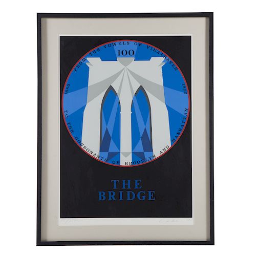 Robert Indiana. "The Bridge"