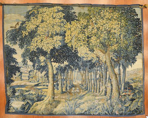 Large Flemish Woven Tapestry