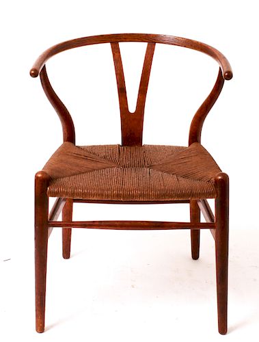 Hans Wegner for Carl Hansen Wishbone Oak Arm Chair