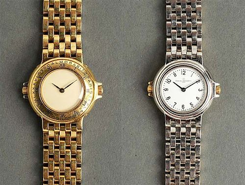 Pascal Morabito 14K Gold & Steel Reversible Watch