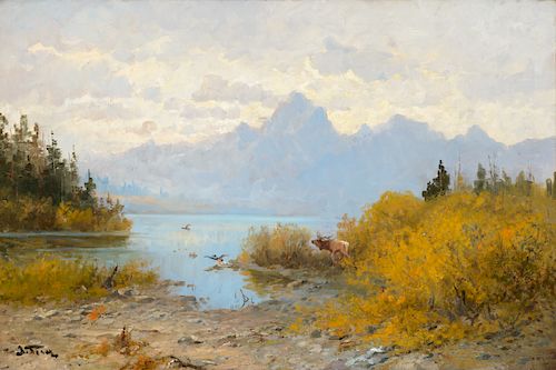 John Fery (1859–1934): Jackson Lake, Wyoming