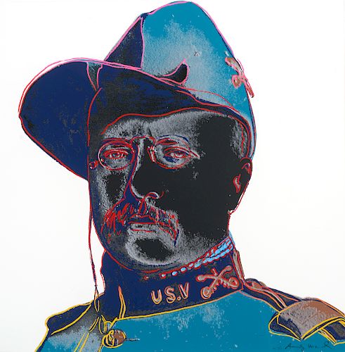 Andy Warhol (1928–1987): Teddy Roosevelt