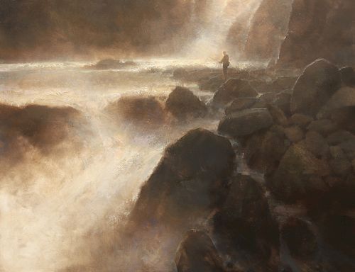 Brent Cotton (b. 1972): In the Mist of the Falls (2019)