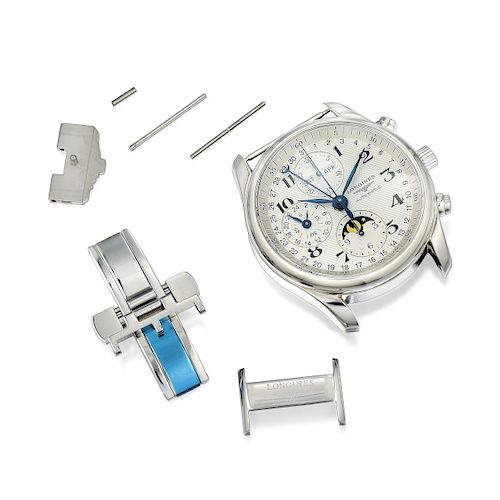 Longines Master Collection GMT Moonphase Ref. L2.673.4.78.3 in Steel (Case and Deployant Clasp Only)