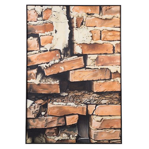 James W. Voshell. "Broken Bricks with Mortar"