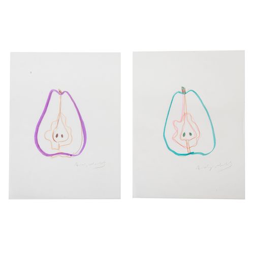 Andy Warhol. Pair of Pears I