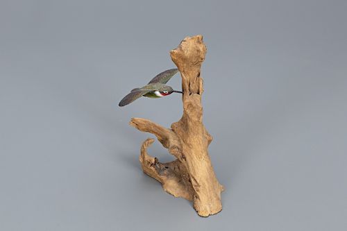 Ruby-Throated Hummingbird, A. Elmer Crowell (1862-1952)