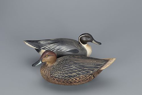 Pair of Pintail Decoys, The Ward Brothers