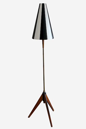Rare Danish Mid-Century Floor Lamp