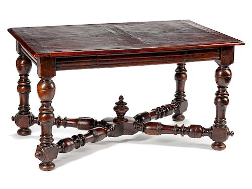 A French Provincial Walnut Table