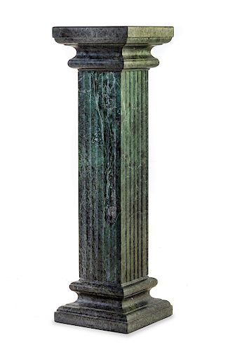 A Continental Marble Column