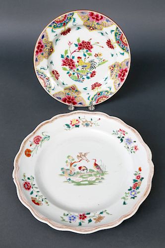 Two Chinese Export Porcelain Shallow Bowls