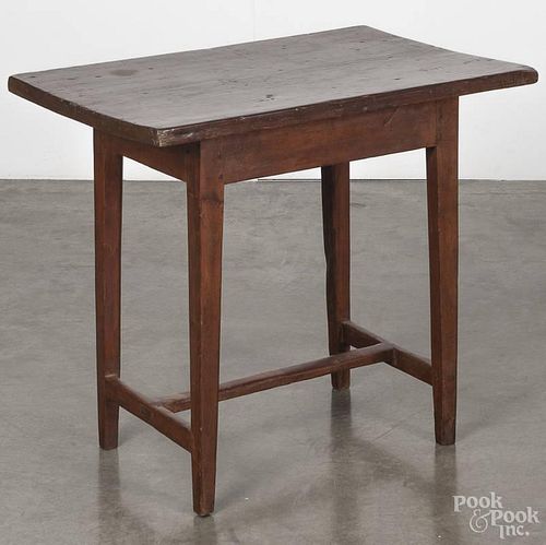 Pennsylvania pine tavern table, 19th c., 26 1/2'' h., 31'' w., 21'' d.
