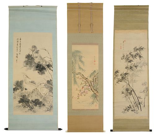 Three Japanese Scrolls