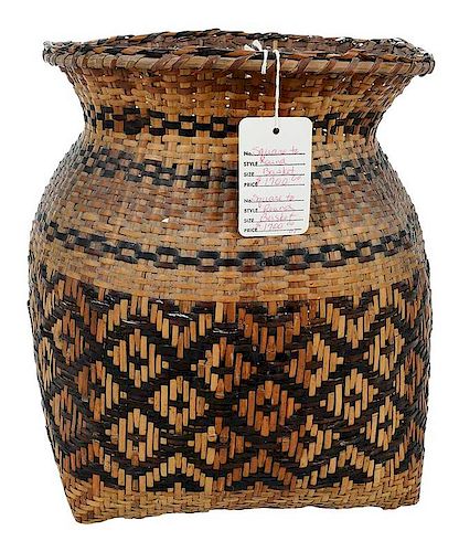 Cherokee River Cane Burden Basket