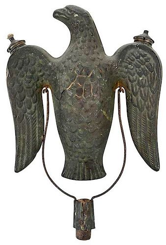 Eagle Form Parade Torch Finial