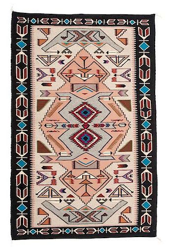 Linda Nez (Dine [Navajo], 20th century) Teec Nos Pos Weaving / Rug 
