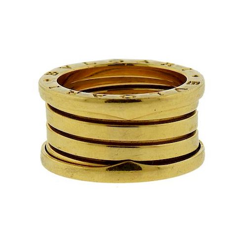 Bvlgari Bulgari B.Zero1 18K Gold Band Ring