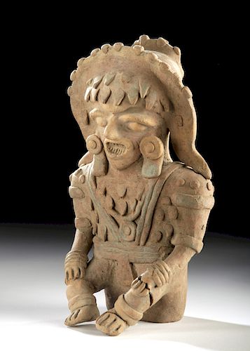 Jamacoaque Ceramic Seated Figure