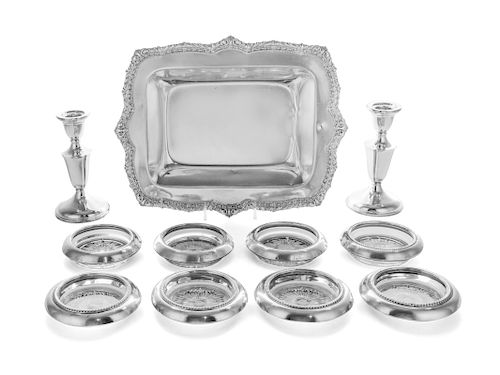A Collection of American Silver and Silver-Mounted Articles