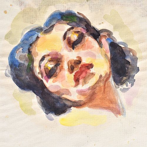 Dox Thrash, American (1893-1965) Watercolor