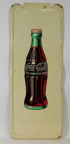 1947 Coca-Cola Advertising Pillar Tin Sign