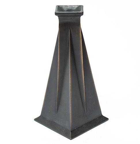 Frank Lloyd Wright Foundation Bronze Bud Vase