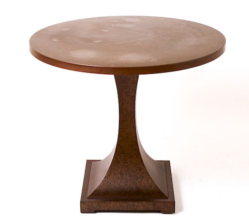 Modern Round Top Metal Center / Accent Table