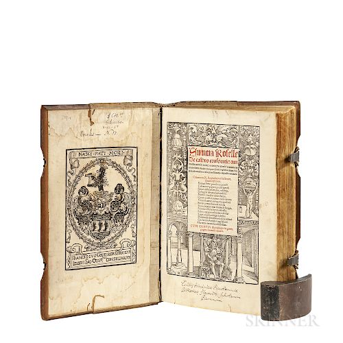 Baptista Trovamala [aka] Baptista de Salis (dates unknown) ed. Ottmar Luscinius [aka] Nachtgall (1478-1537) Summa Roselle de Casius Con