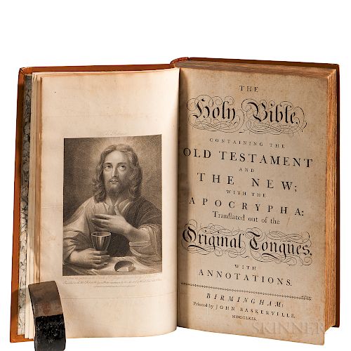 Bible, English. The Holy Bible Containing the Old Testament and the New  , Extra-illustrated.