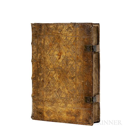 Bible, Latin, ed. Nicolas de Lyra (c. 1270-1349) Secunda pars Lyre.