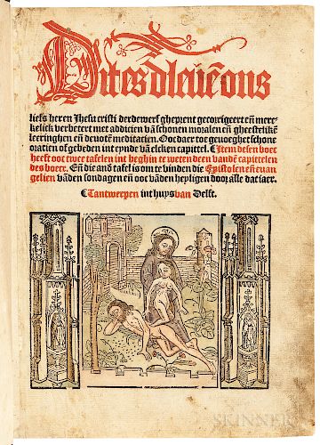Ludolph of Saxony [aka] Ludolphus de Saxonia and Ludolph the Carthusian (c. 1295-1378) Dit es dleve[n] ons liefs heren Jhesu Cristi [Vi
