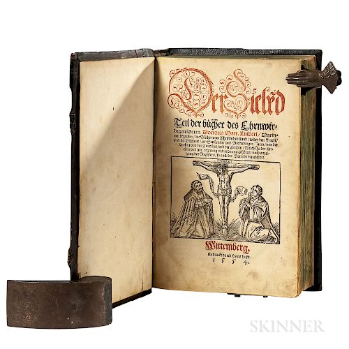 Luther, Martin (1483-1546) Die Siebed Teil Bucher des Ehrenwurdigen Herrn Doctoris Mart. Lutheri.