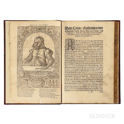 Scultetus, Bartholomeus (1540-1614) Gnomice de Solariis, sive Doctrina Practica Tertiae Partis Astronomiae.