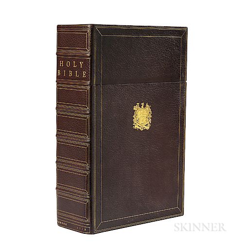 Thomas, Elias (1710-1779) Family Bible. The Holy Bible.