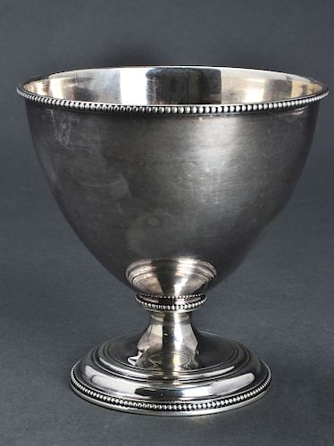 Scottish Georgian Sterling Silver Footed Bowl