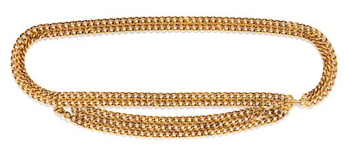 Chanel Vintage Chain Belt, 1960-70s