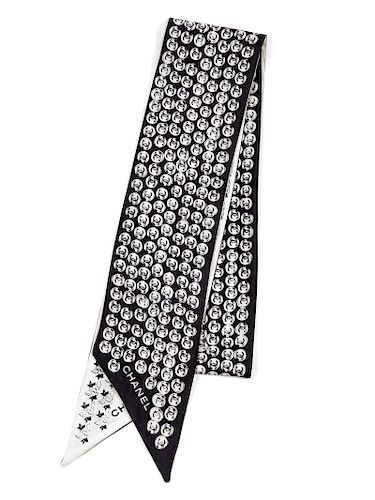 Chanel Silk Neck Scarf, 2000-10s