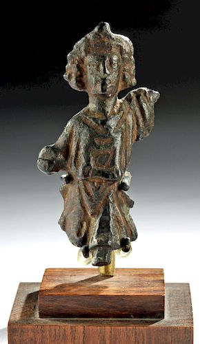 Roman Bronze Lar - Household God