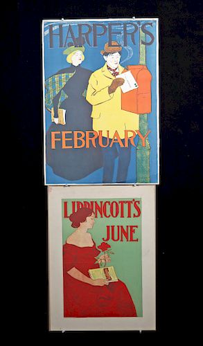Lot of Two 19th C. Posters - Penfield & Gould Jr.