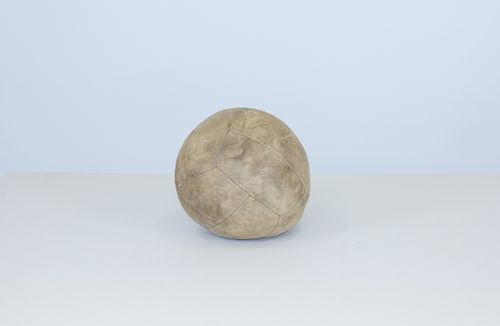 Vintage English Leather Medicine Ball