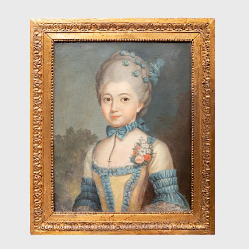 Continental School: Portrait of a Lady