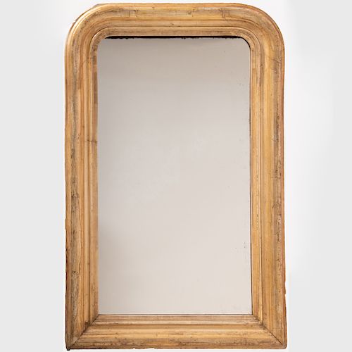 Louis Philippe Style Giltwood Mirror